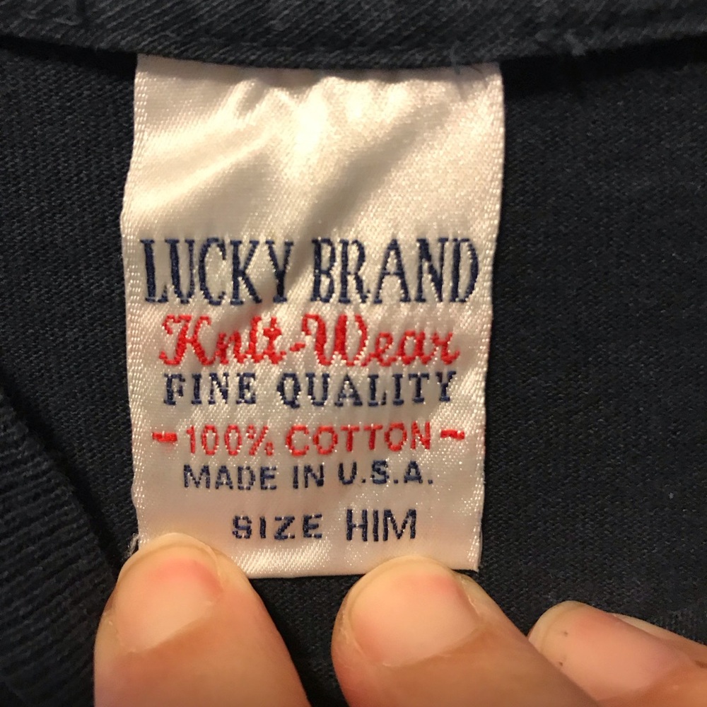 Lucky Brand Men’s T-Shirt Size XL - Picture 3 of 6